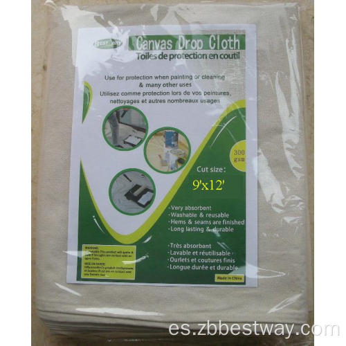 Hoja de polvo Drop Cloth